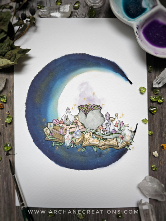 Book'ish Witch Altar