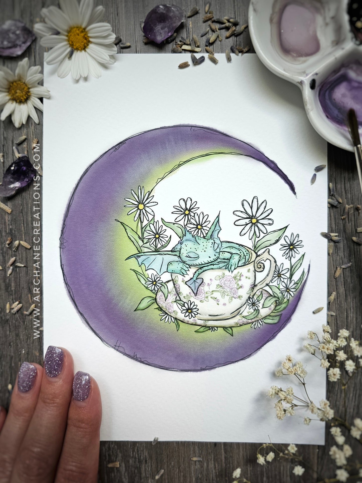 Tea Time Dragon