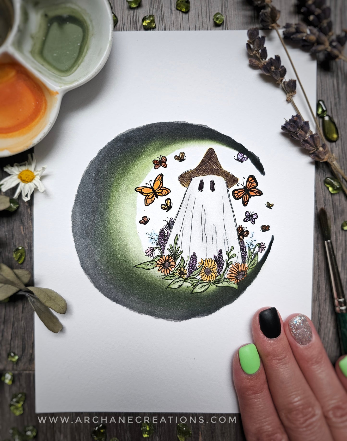 Floral Ghost