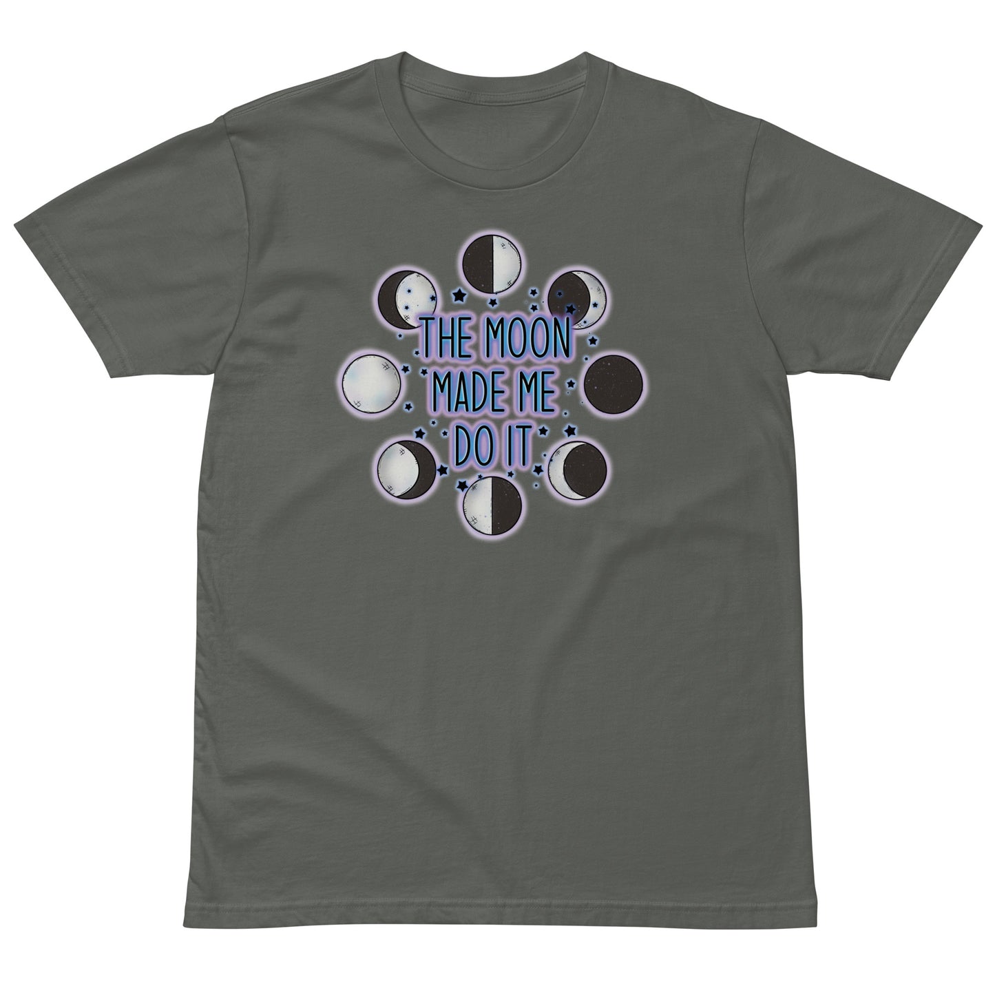 Moon Made Me Do It Unisex premium t-shirt