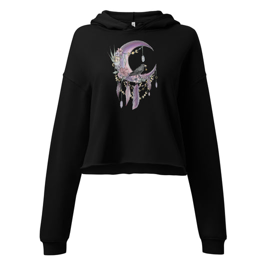 Collector Raven Crop Hoodie