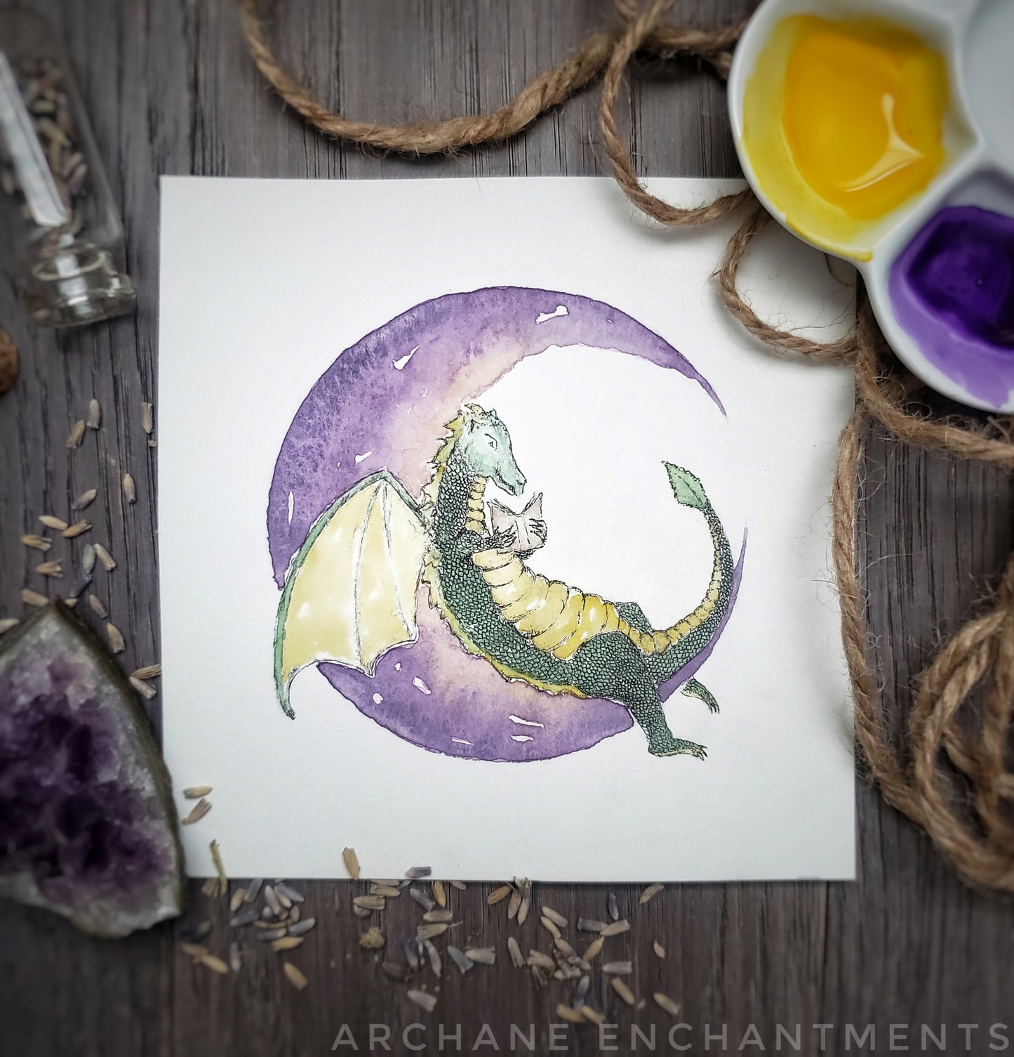 Reading Dragon Moon