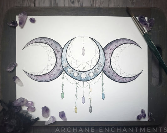 Triple Moon Goddess