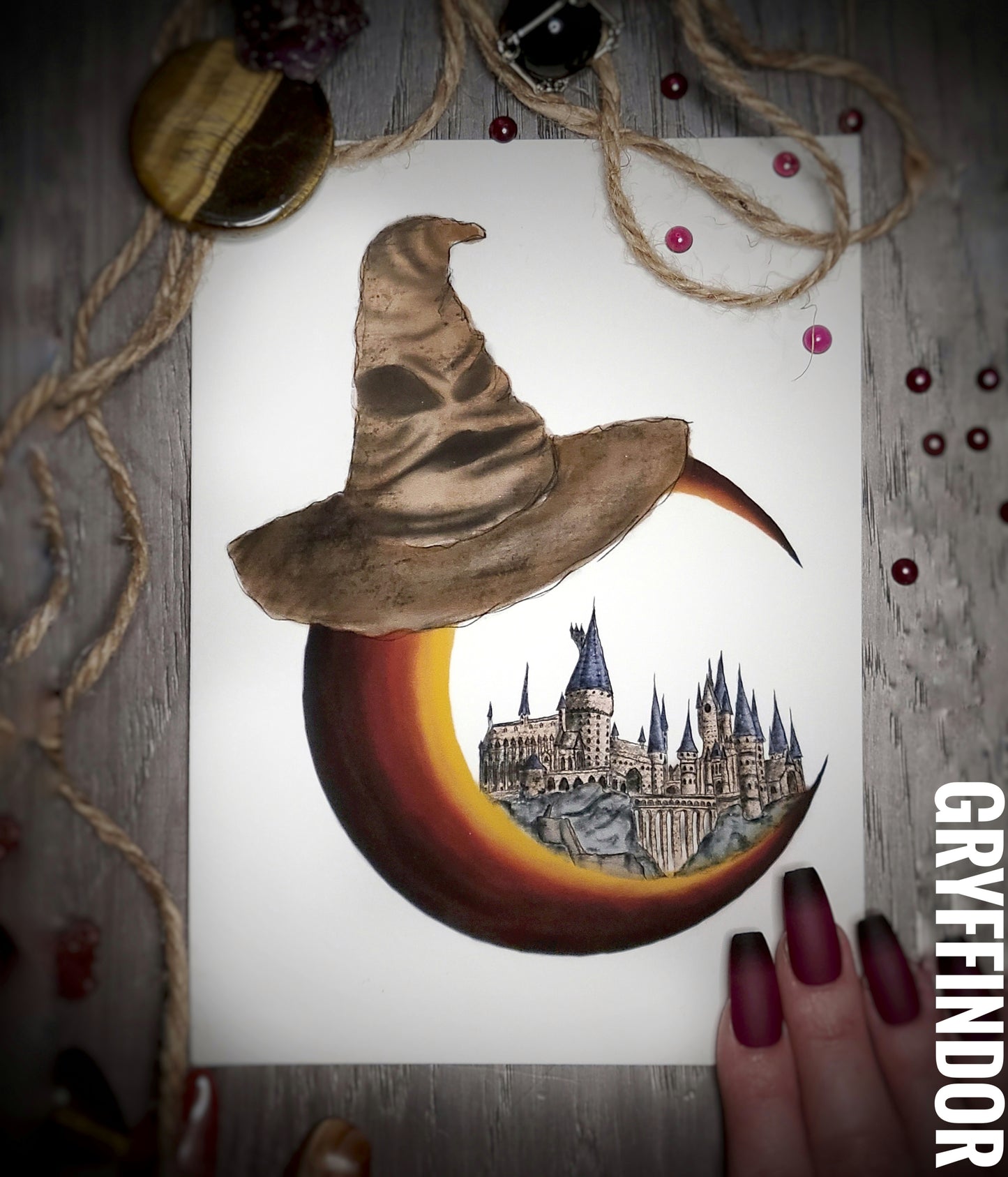 House Moon Red