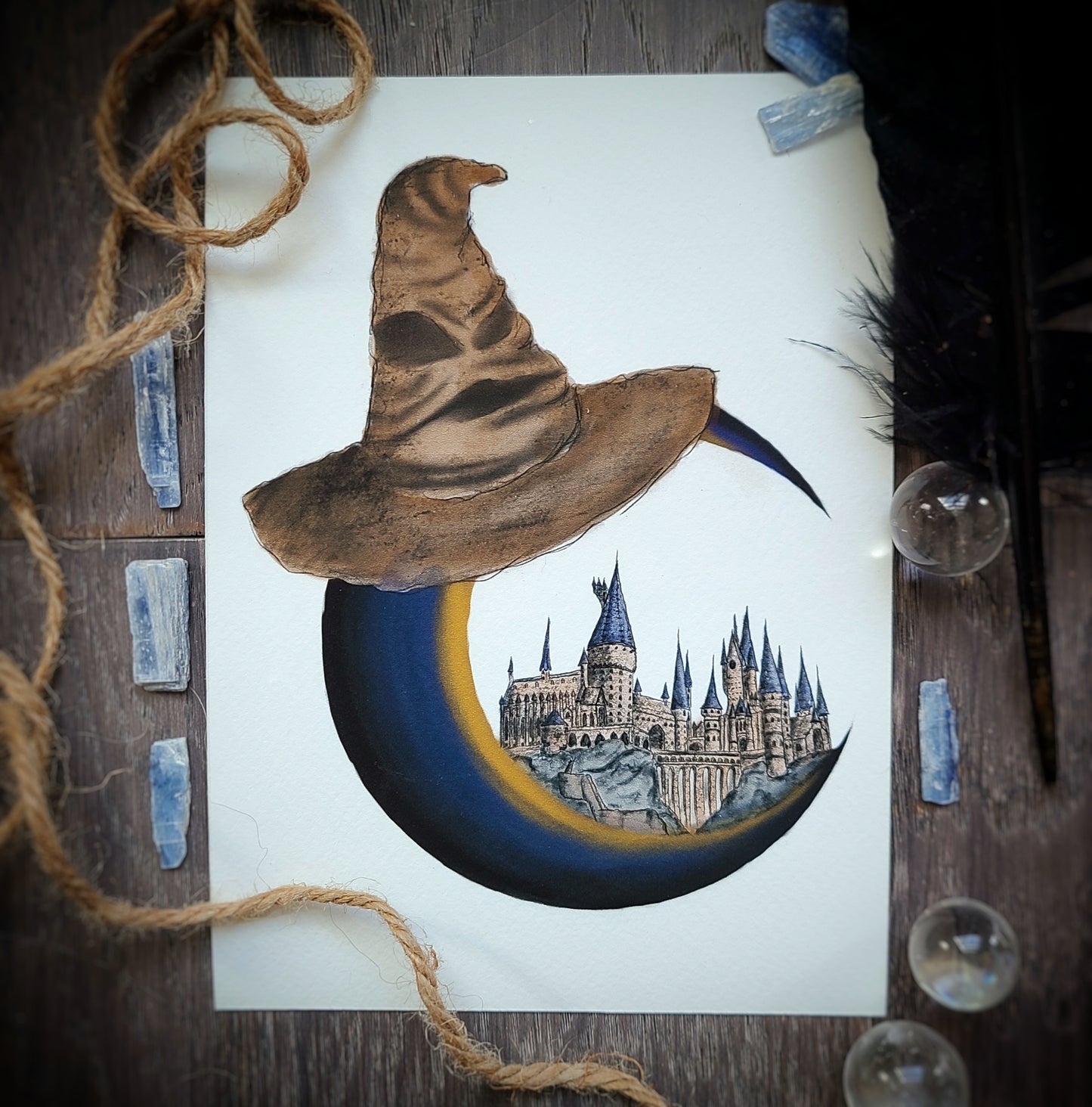 House Moon Blue