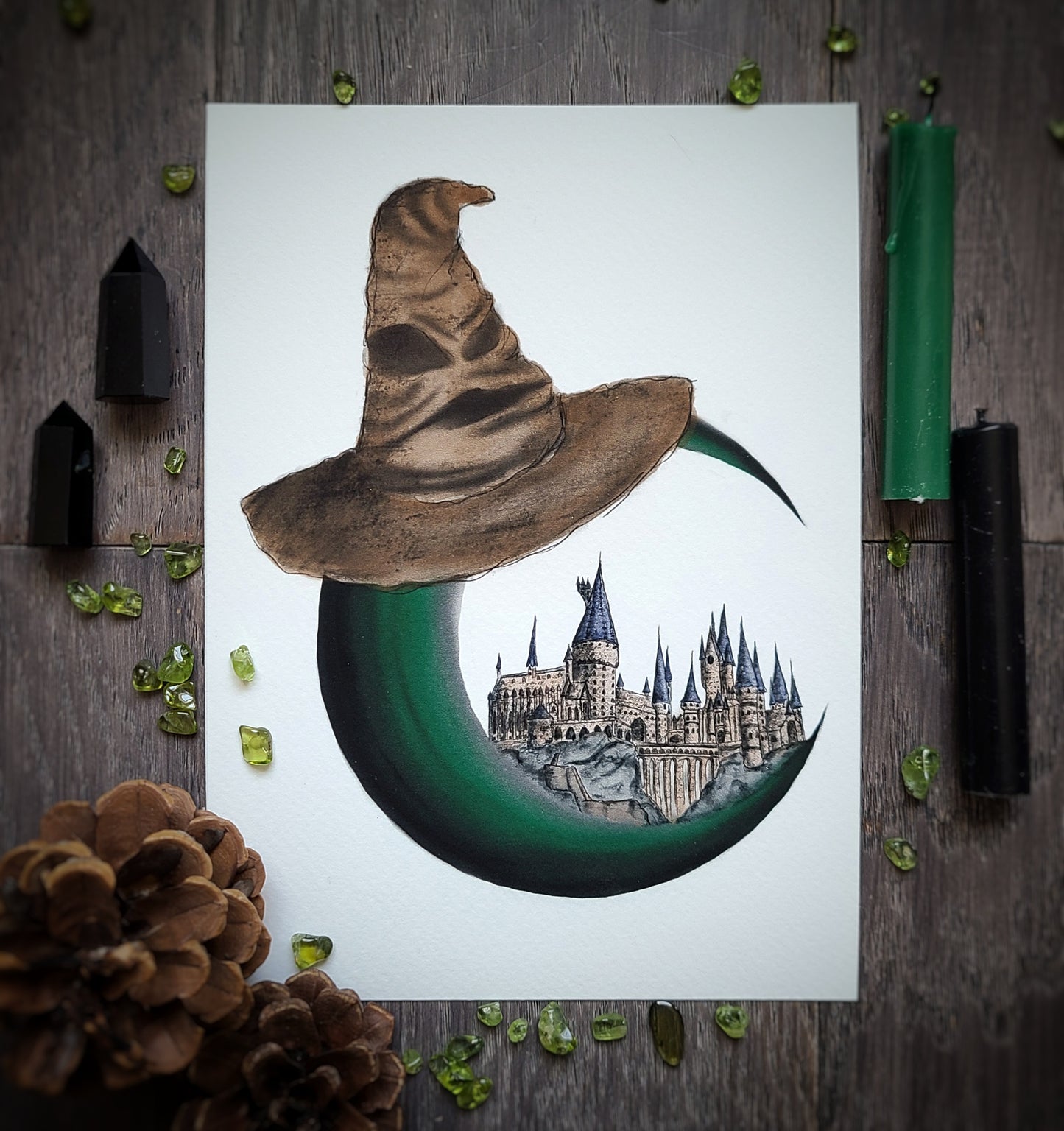 House Moon Green