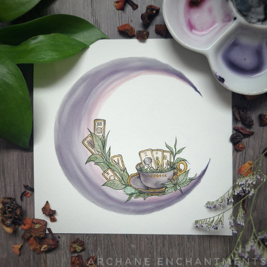 Tea and Tarot Moon