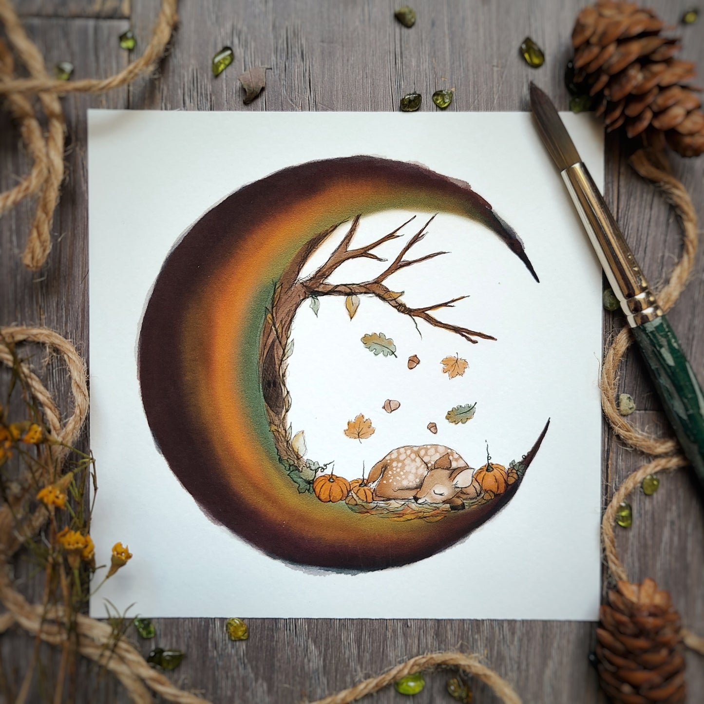Fall Fawn Moon