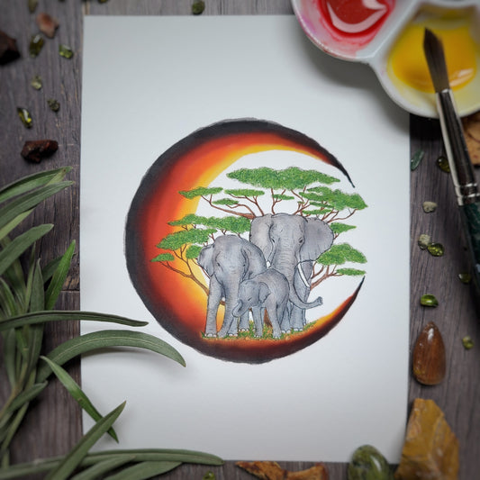 Elephant Moon