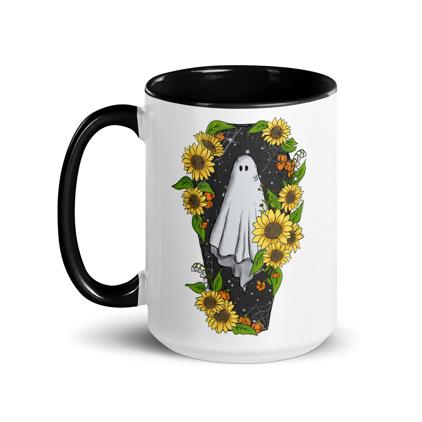 Sunflower ghost Mug