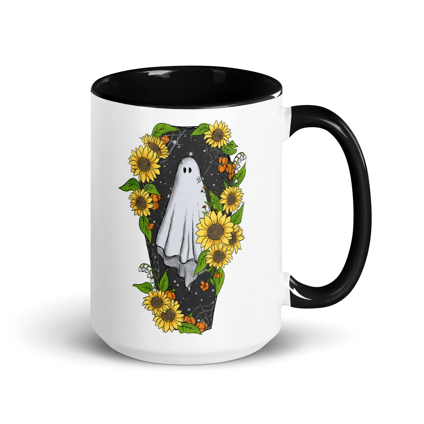 Sunflower ghost Mug