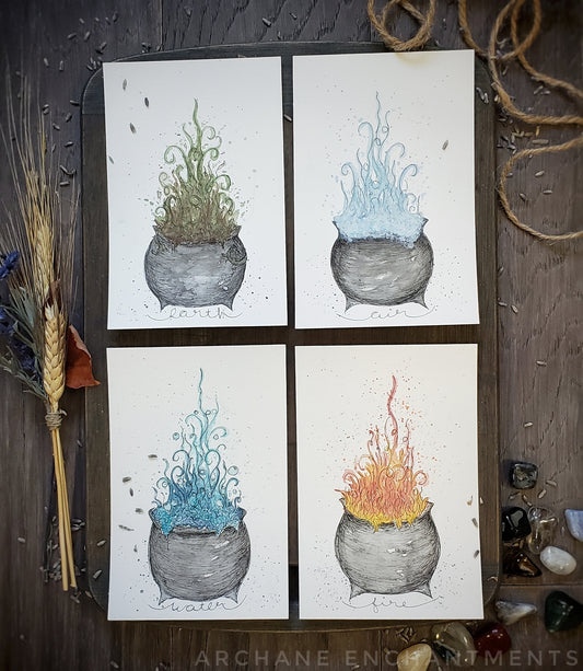 Elemental Cauldron Set