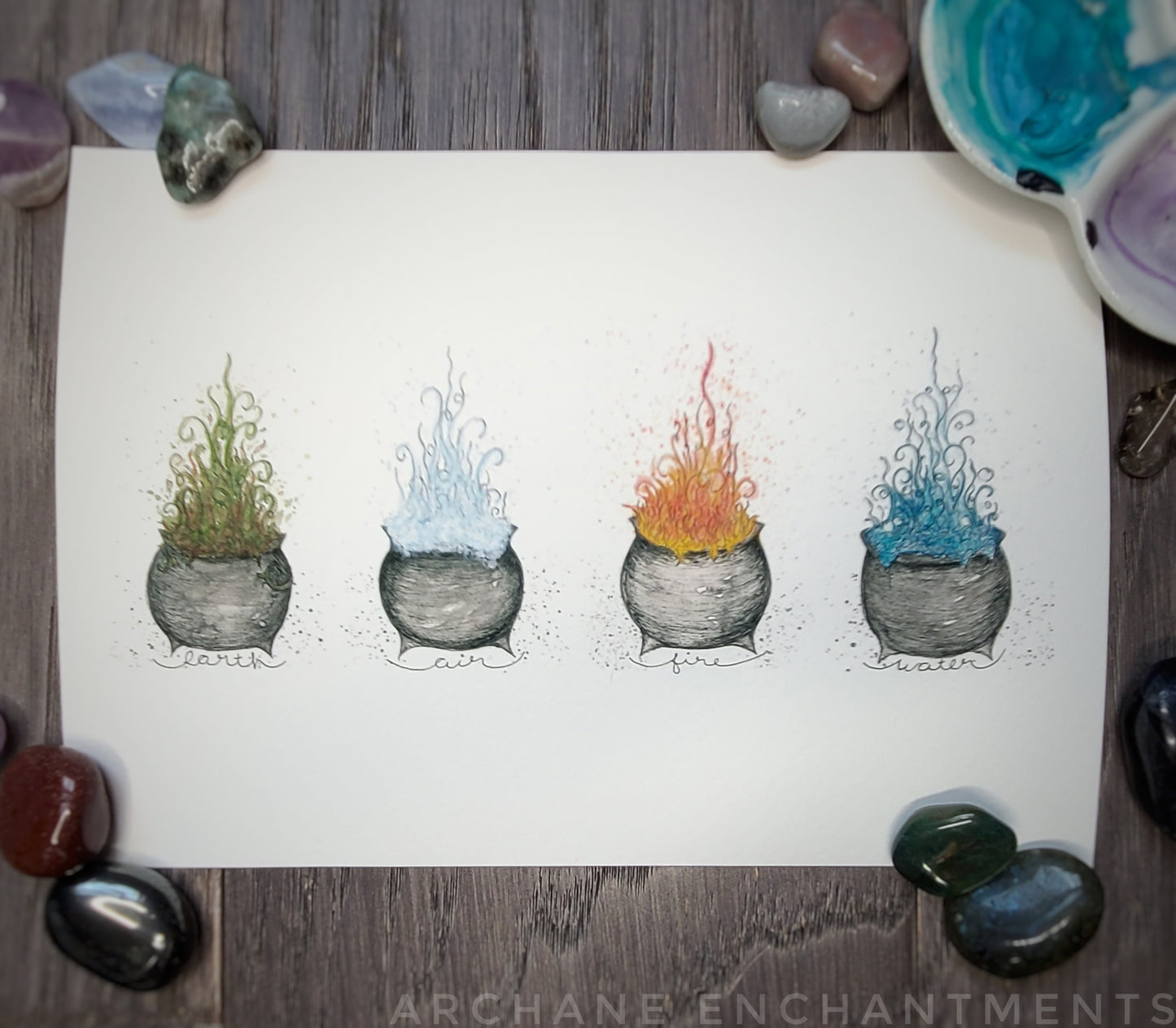 Elemental Cauldrons