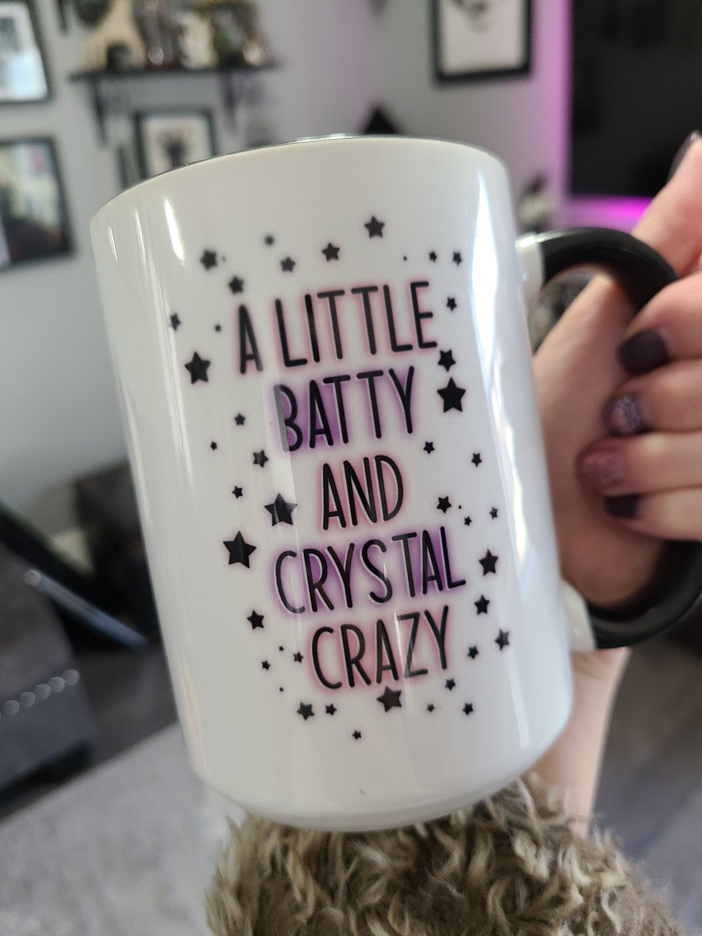 Batty and Crystal Crazy Mug